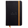 RHODIA Carnet rigide RHODIARAMA, 90 x 140 mm, ligné, noir
