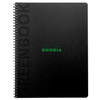 RHODIA Cahier à spirale GREENPAD, A5+, quadrillé, noir