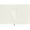 MOLESKINE Carnet souple, XL, uni, noir