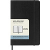 MOLESKINE Agenda 2025, mensuel, L/A5, souple, noir