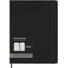 MOLESKINE Agenda Pro 2026, L/A5, couverture rigide, noir