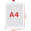 Esselte Pochettes perforées Standard Plus, A4, PP, 0,09 mm
