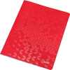 LEITZ Chemise à lamelle WOW, A4, en carton, rouge