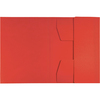 LEITZ Chemise-trieur, A4, carton de 430 g/m2, rouge