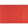 LEITZ Chemise-trieur, A4, carton de 430 g/m2, rouge