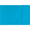 LEITZ Chemise-trieur, A4, carton de 430 g/m2, bleu