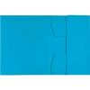 LEITZ Chemise-trieur, A4, carton de 430 g/m2, bleu