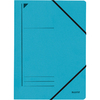 LEITZ Chemise à élastique, format A4, carton, bleu