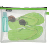 LEITZ Pochette à fermeture zip WOW Traveller, L, vert