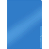 LEITZ pochette transparente Premium, format A4, PVC, bleu,