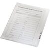 LEITZ Pochette transparente Premium, A5, PVC, transparente
