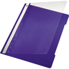 LEITZ chemise à lamelle Standard, format A4, PP, violet,