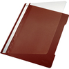 LEITZ Chemise à lamelle Standard, A4, en PP, marron