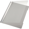 LEITZ chemise à lamelle Standard, format A4, PP, gris,