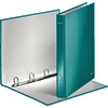 LEITZ Classeur à anneaux WOW, A4, carton rigide, bleu glacé - 56025