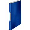 LEITZ Classeur à anneaux WOW, A4, PP, 2 anneaux, bleu