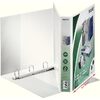 LEITZ Classeur de présentation à anneaux, format A4+, blanc,