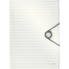 LEITZ Chemise à élastique Solid, A4, PP, blanc