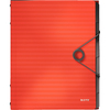 LEITZ Trieur Solid, A4, pp, 6 compartiments, rouge clair