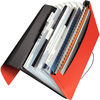 LEITZ Trieur ménager Solid, A4, PP, 6 compartiments, rouge