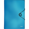 LEITZ Trieur ménager Solid, A4, PP, 6 compartiments, bleu