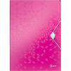 LEITZ Chemise à élastique WOW, A4, PP, rose métallisé - 56066