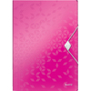 LEITZ Chemise à élastique WOW, A4, PP, rose métallisé - 56066