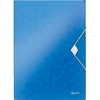 LEITZ Chemise à élastique WOW, A4, PP, bleu métallisé - 56063
