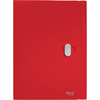 LEITZ Chemise à rabat Recycle, A4, PP, rouge