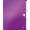 LEITZ Chemise de rangement WOW, A4, PP, violet
