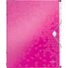 LEITZ Chemise de rangement WOW, A4, PP, rose métallisé - 56060