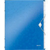 LEITZ Chemise de rangement WOW, A4, PP, bleu métallisé - 56057