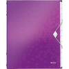 LEITZ Chemise de rangement WOW, A4, PP, violet - 56059