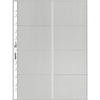 LEITZ Pochette perforée pour 16 cartes de visite, format A4
