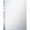 LEITZ pochette perforée, format A5, PP, transparent, 0,08 mm