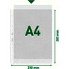 LEITZ pochette perforée, format A4, PP, grainé, 0,07 mm