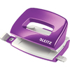 LEITZ Mini perforateur Nexxt 5060, en carton, violet métal
