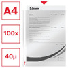 Esselte Pochette perforée Economy, A4, PP, transparent