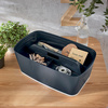 LEITZ Bac de rangement My Box Cosy, long, bleu