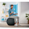 LEITZ Ballon d'assise Ergo Cosy, diamètre: 650 mm, gris