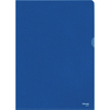 Esselte Pochette coins Standard, A4, PP grainé, bleu - 55278