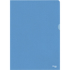Esselte Pochette coins Standard, A4, PP grainé, bleu - 55278