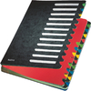 LEITZ Trieur Deskorganizer Color, format A4, 1-24/A-Z, noir