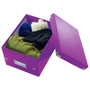 LEITZ Boîte de rangement Click & Store WOW, A5, rouge