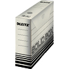 LEITZ Boîte à archives Solid, blanc/noir, (L)80 mm