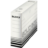 LEITZ Boîte à archives Solid, blanc/noir, (L)80 mm