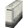 LEITZ Boîte à archives Solid, (L)100 mm, blanc/noir