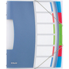 Esselte Trieur VIVIDA, A4, PP, 6 touches, multicolore - 52986