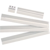 Esselte Cavaliers auto-adhésifs pour onglets, transparent - 55000