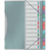 Esselte Trieur Colour'Breeze, A4, PP, 12 compartiments